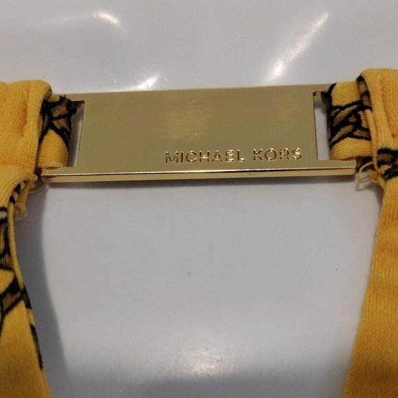 Michael Kors - Chain-Link Sleeveless Peplum Blouse - Picture 4 of 13